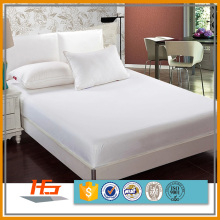 Draps ajustés de Super King d&#39;hôtel Draps 100% de tissu de coton